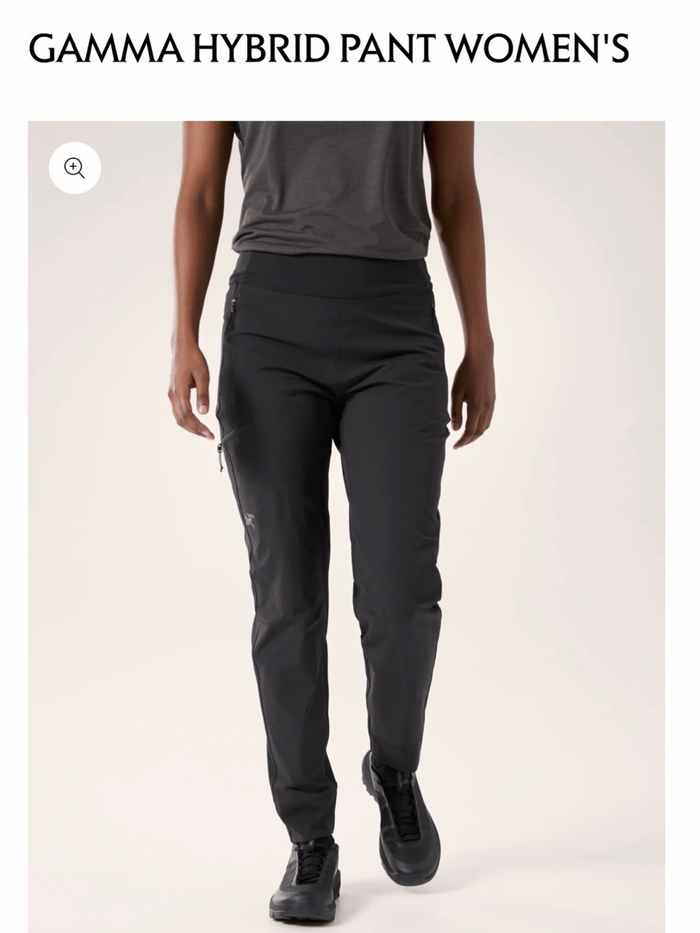 Arc'teryx Women's Gamma Hybrid  Pants — Black -0-S